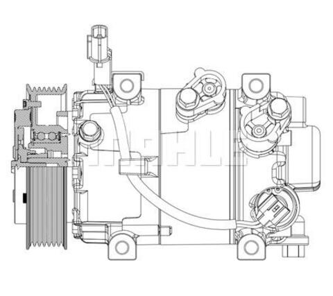 Brand new OEM MAHLE Compressor